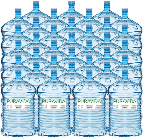 PURAVIDA 36 x 18,9 Liter bronwater