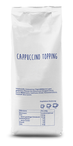 Cappuccino Topping